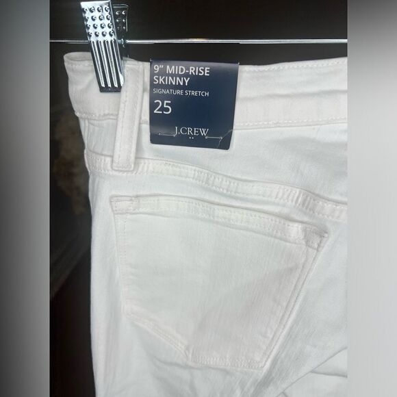 NWT J crew factory 9" mid-rise skinny jean in signature stretch - Picture 6 of 7